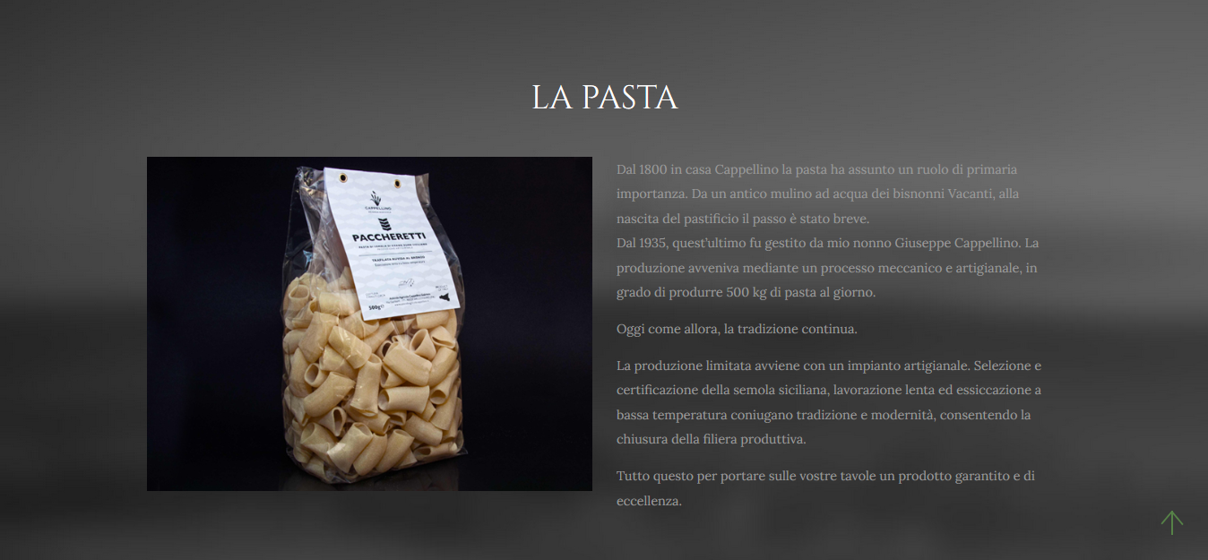 pasta azienda cappellino