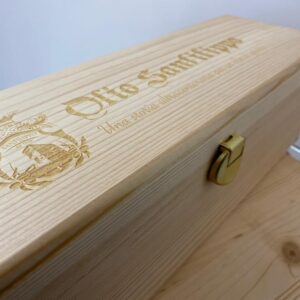 Cassetta di legno personalizzata