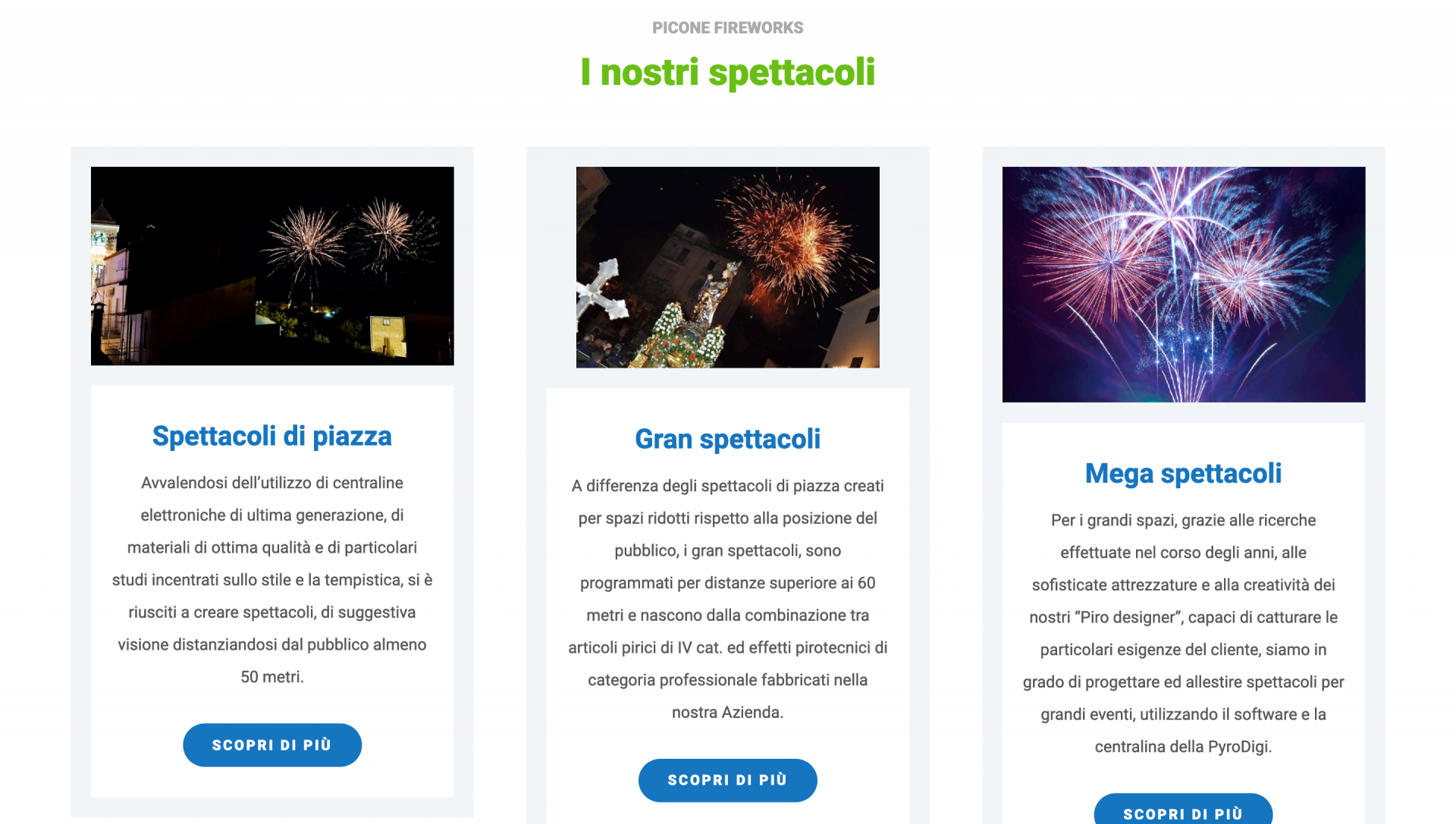 Picone Fireworks - SWA Advertising - Agenzia pubblicitaria